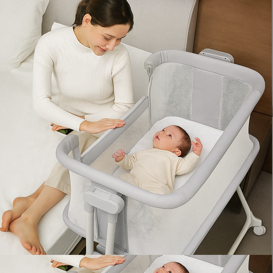 Mastela Baby Swing with Big Bed & Wheels | Golu Baby