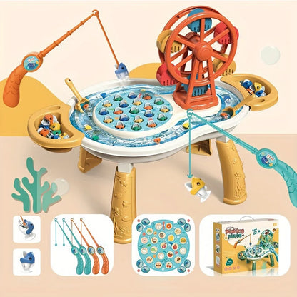 Magnet Fishing Ferris Wheel Toy for Kids | Golu Baby