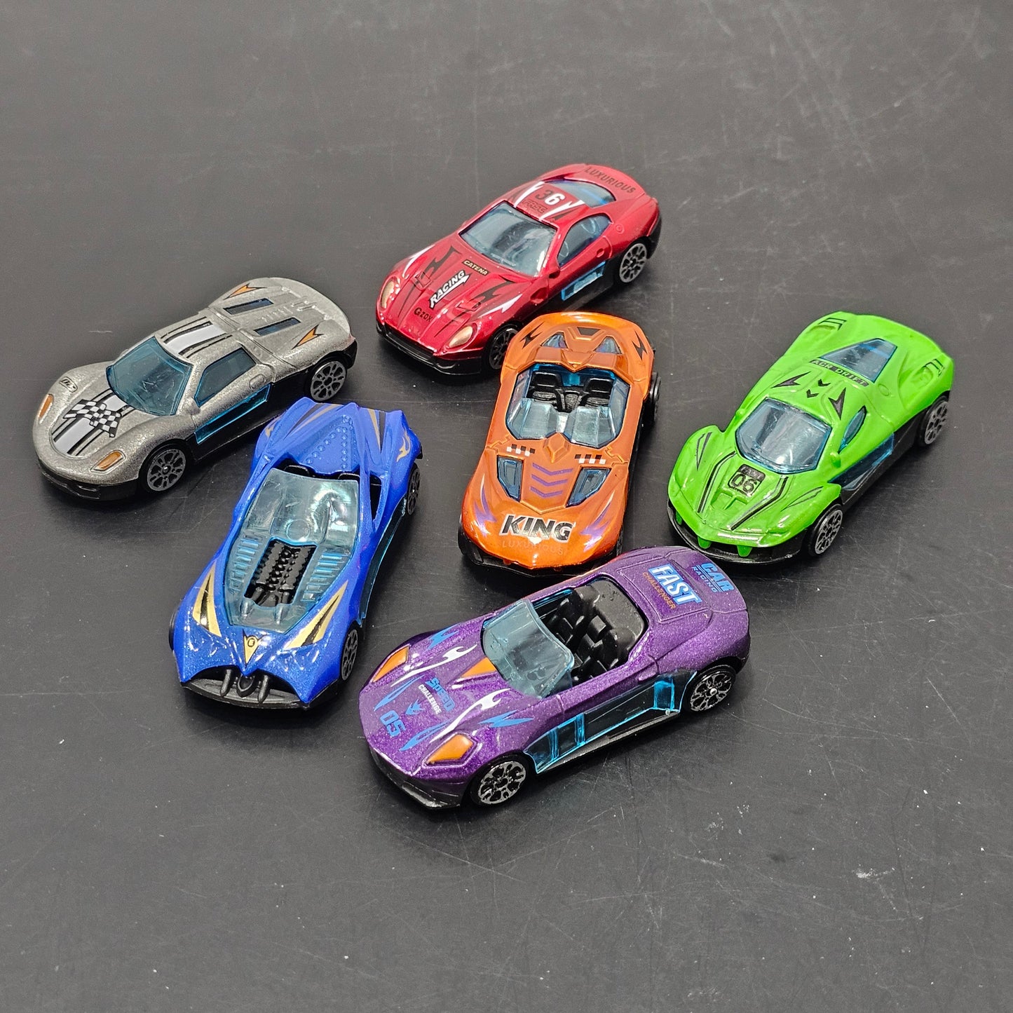 Legendary Alloy Car Model Set – Pack of 6 Premium Cars for Kids | Golu Baby