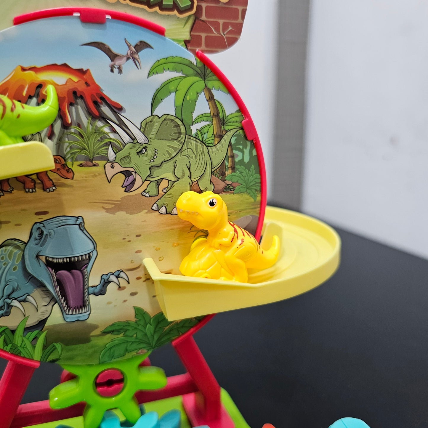 Dinosaur Park Slide Track Activity Toy | Fun Adventure Playset for Kids - Golu Baby