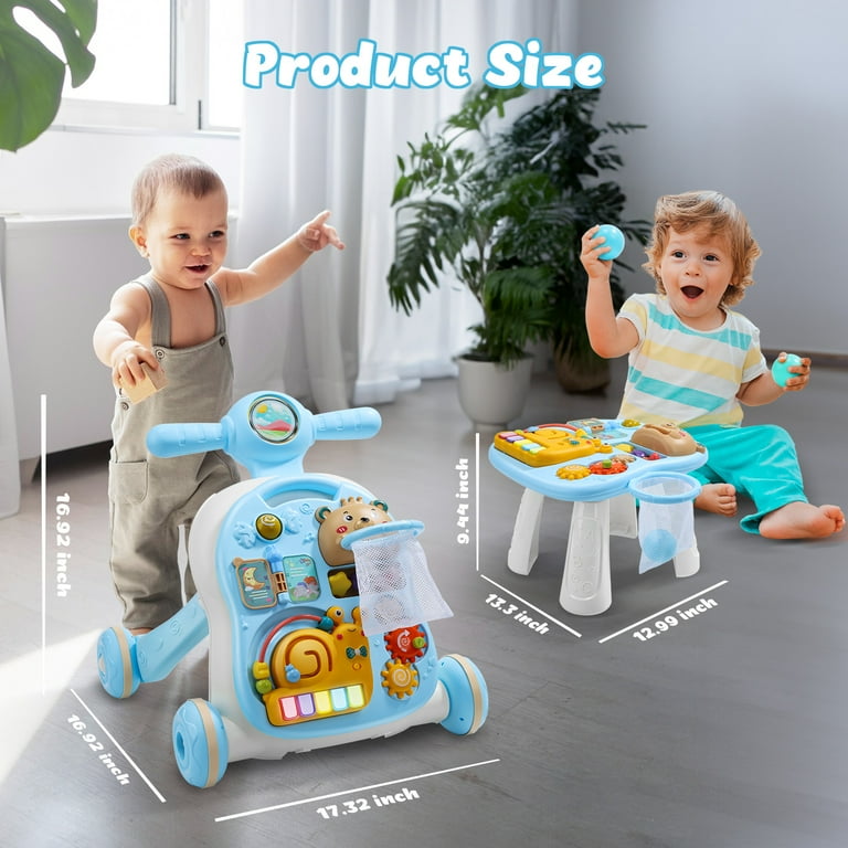 Baby Walker 3-in-1 Activity Walker – Golu Baby