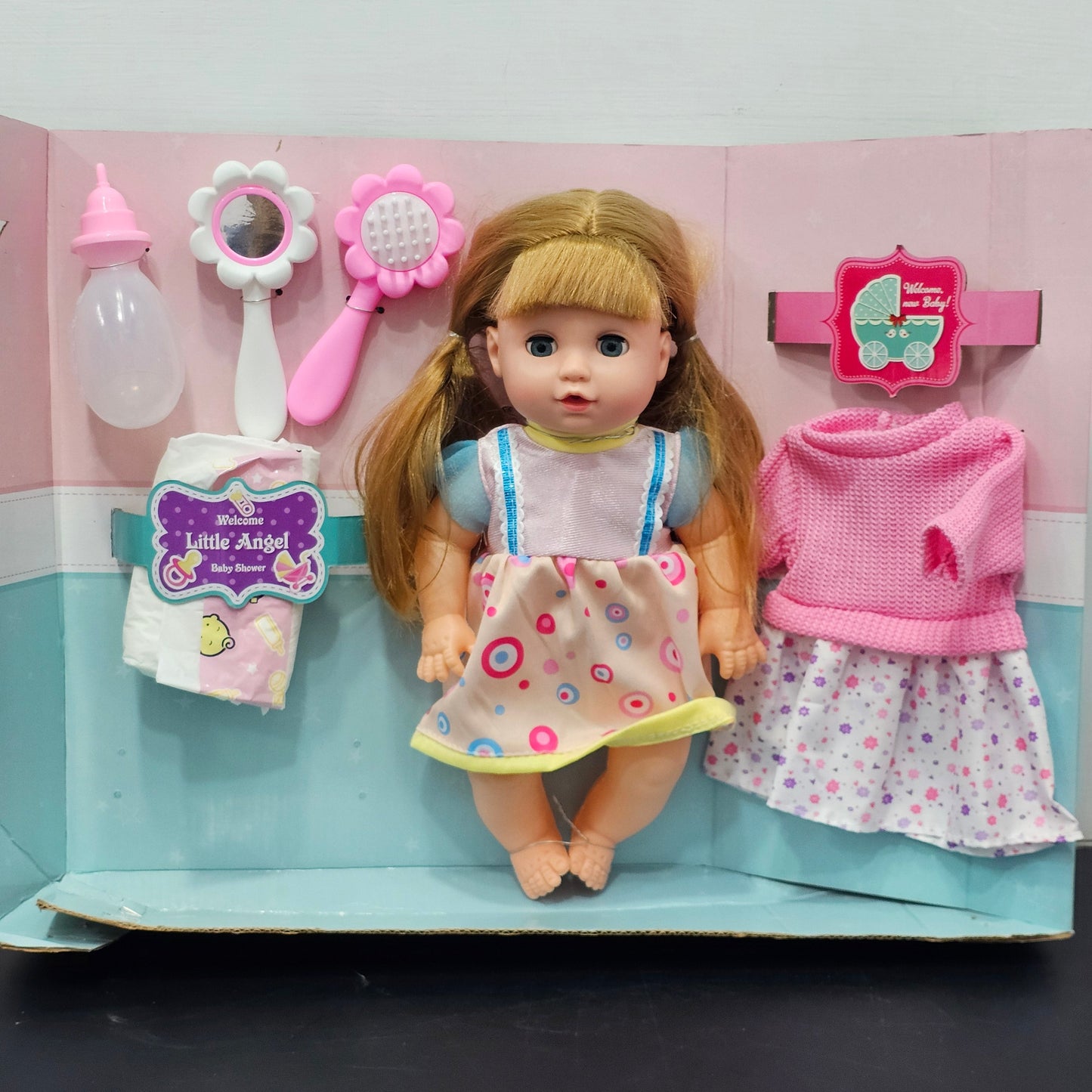 My Baby My Sweet Doll – Soothing Sleep Doll with 16 Sounds & Accessories | Golu Baby