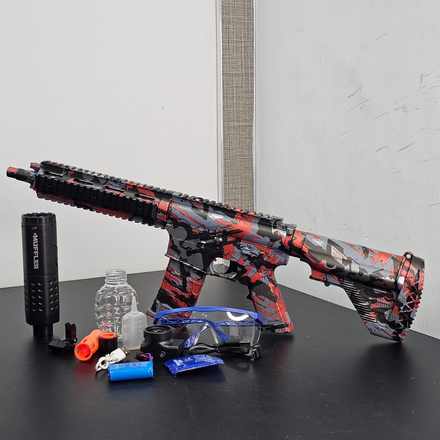 M416 Water Bomb Gun – Compatible with 7–8 mm Water Bombs | Golu Baby