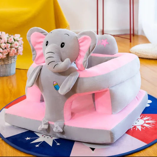 Animal Shape Soft Cushion Seat Baby Sofa – Cute, Safe & Comfortable | GOLU BABY