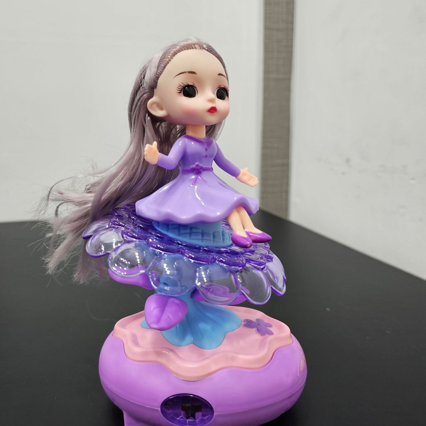 Rotating Petal Doll with Lighting & Music | Golu Baby