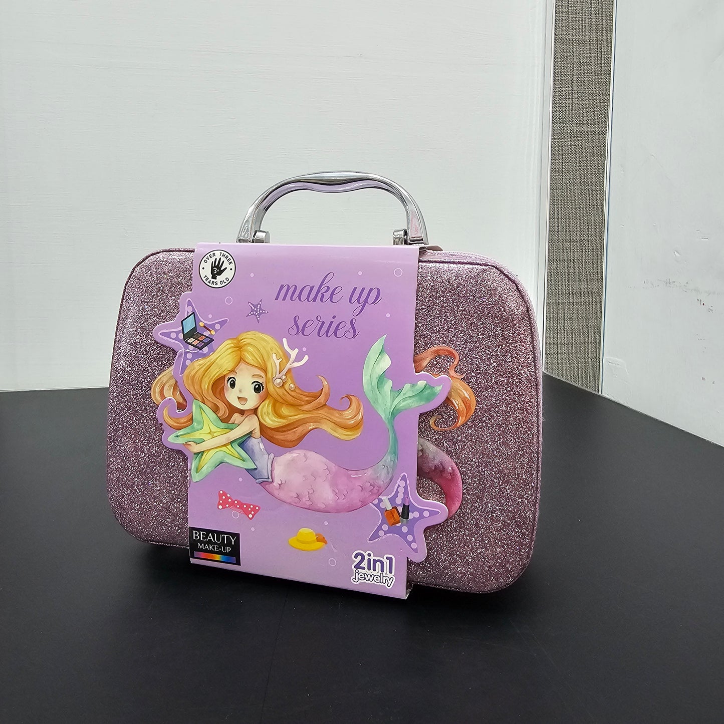 2-in-1 Makeup & Jewellery Set – Sparkle & Style in One! | Golu Baby