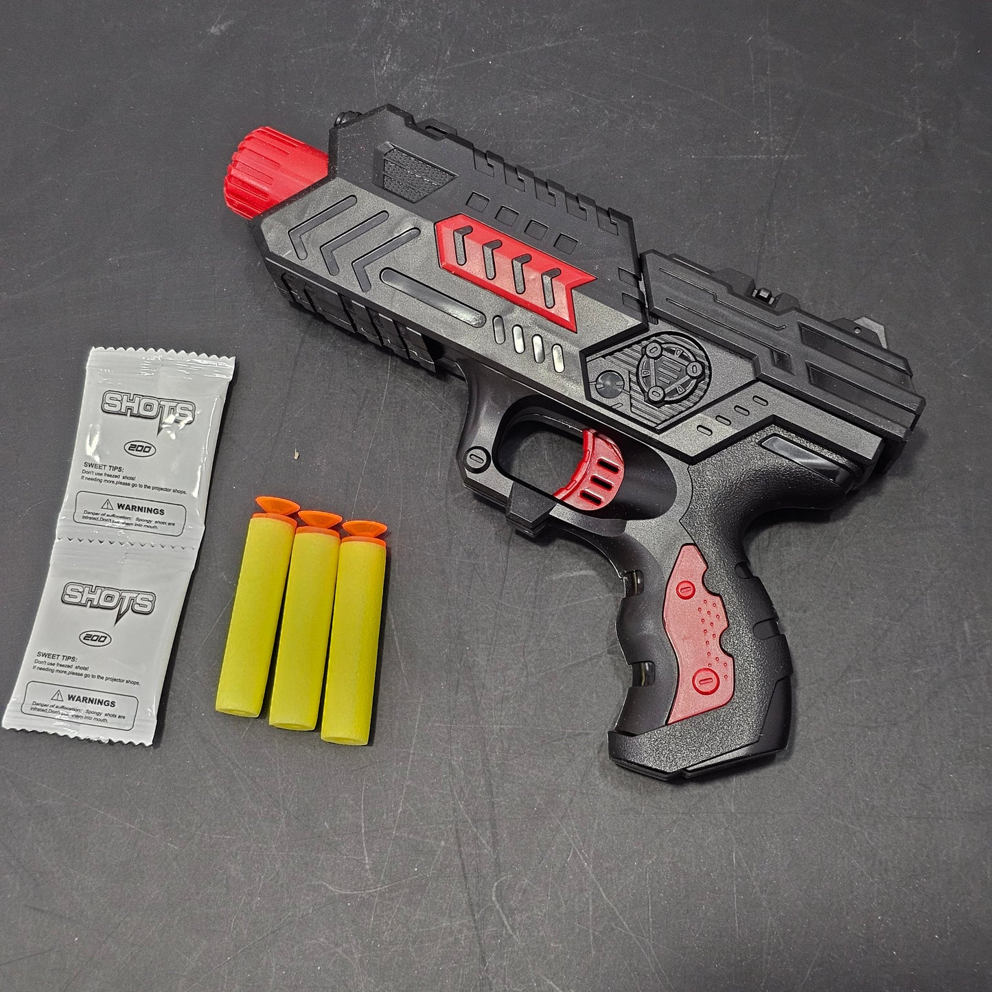 Black Hawk 10-Shot Pressure Transmitter Toy Gun – Dual Function Long-Range Blaster | Golu Baby