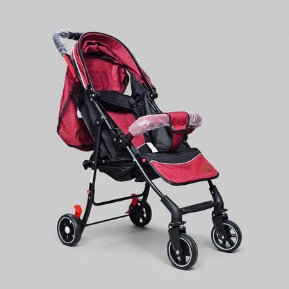 Lightweight Baby Stroller – Foldable with 360° Wheels & Sun Canopy | Golu Baby