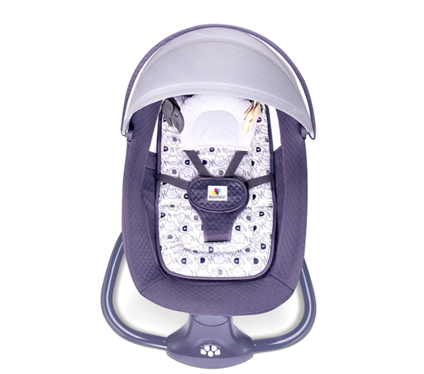 3-in-1 Deluxe Multi-Functional Bassinet – Smart Swing, Cozy Seat & Soothing Cradle | Golu baby