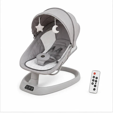 Kidilo 3-in-1 Deluxe Baby Bassinet – Electric Rocker, Cradle & Sleeper