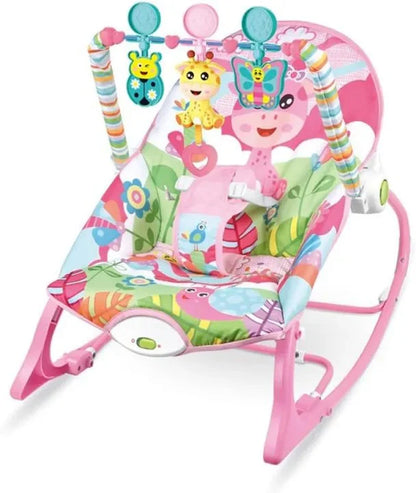 Baby Rocker – Infant to Toddler with Fold-Out Kickstand (0M+, 40 lbs / 18 kg) | Golu Baby