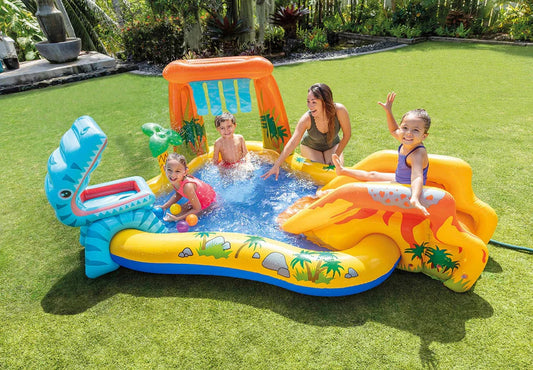Intex Dinosaur Play Center Pool #57444 – Kids Inflatable Water Park