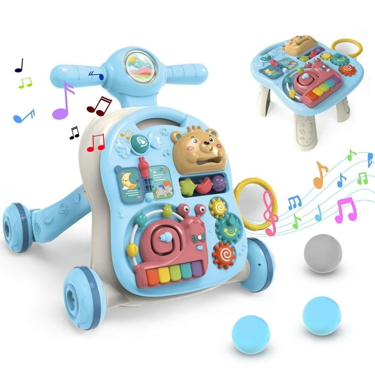 2-in-1 Baby Activity Walker with Music & Lights | Golu baby