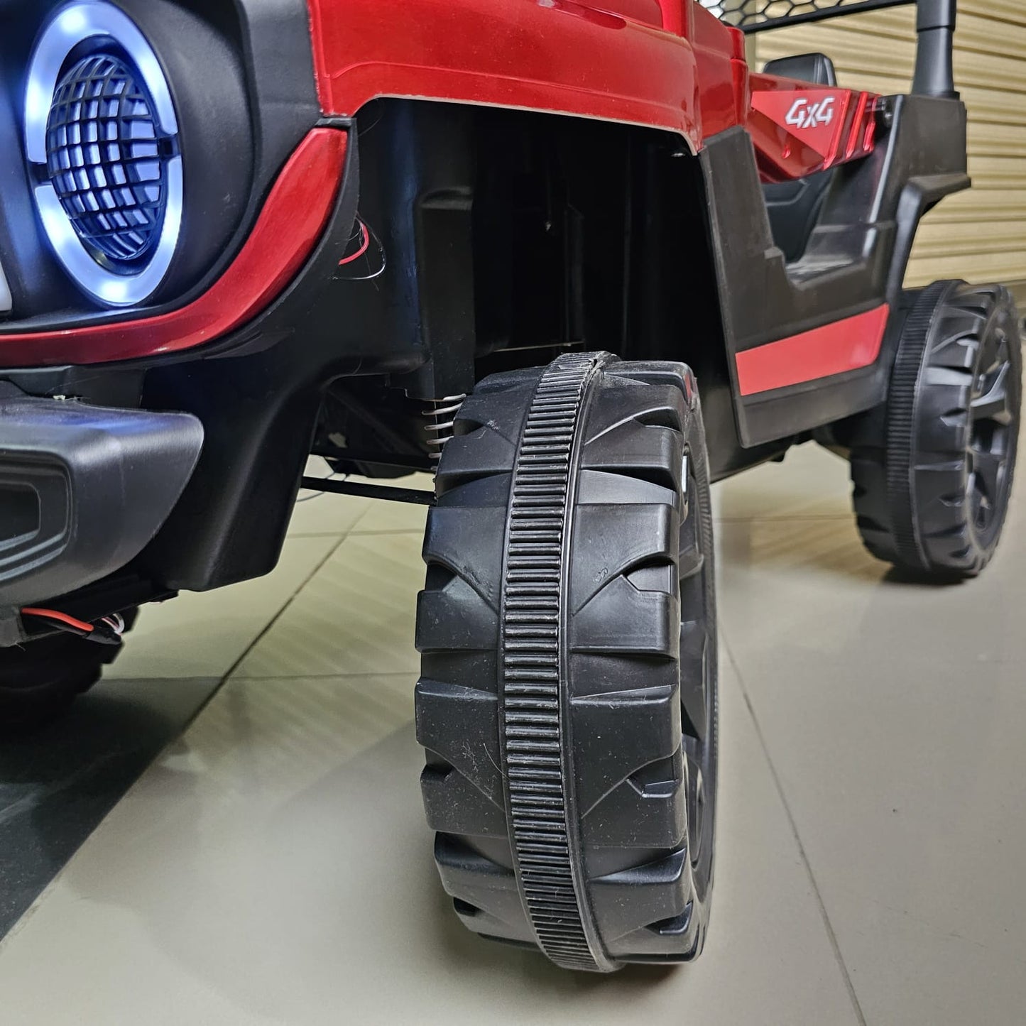 Power Wheel Electric Car for Kids – Luxury Ride-On with Music, Lights & Remote Control | Golu Baby