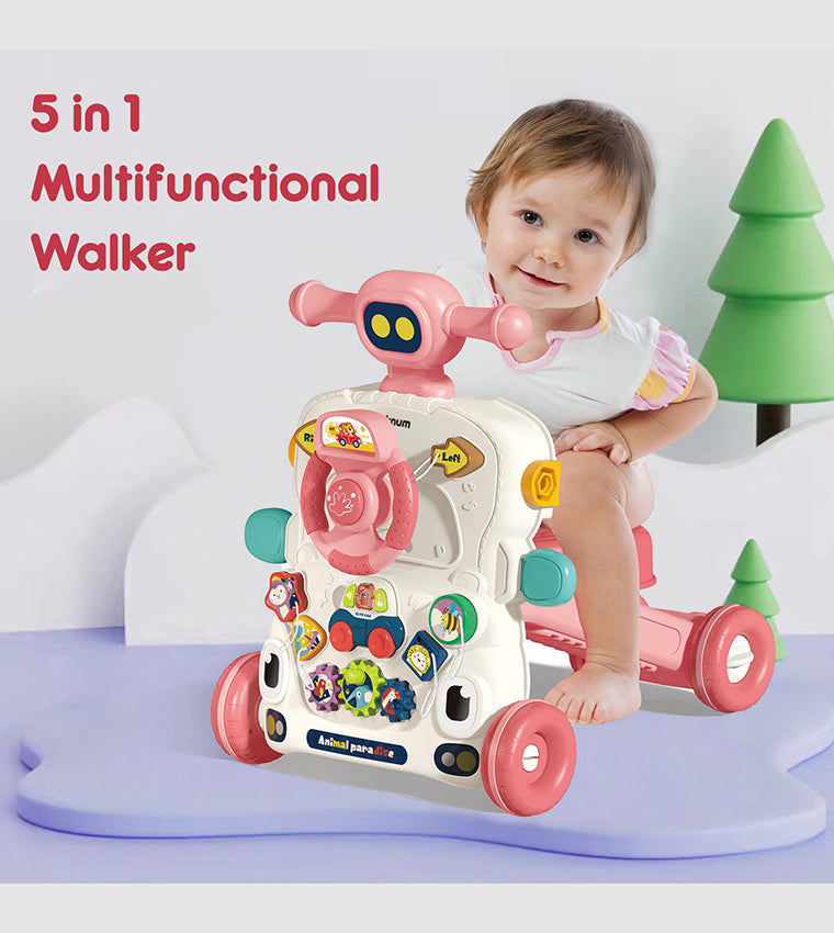 5-in-1 Baby Activity Walker with Music & Lights | Golu baby