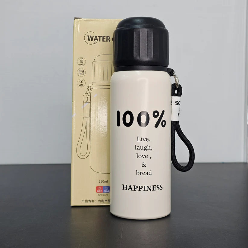 Hot & Cold Water Bottle 550ml – Insulated Thermal Flask | Golu Baby
