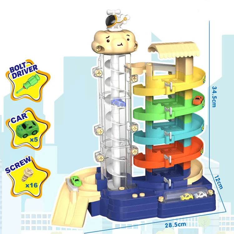 Car Parking Track Set | Golu Baby