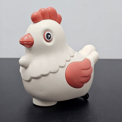 Musical Hen Toy with 3 Eggs – Lights, Sound & Egg-Laying Fun | Golu Baby