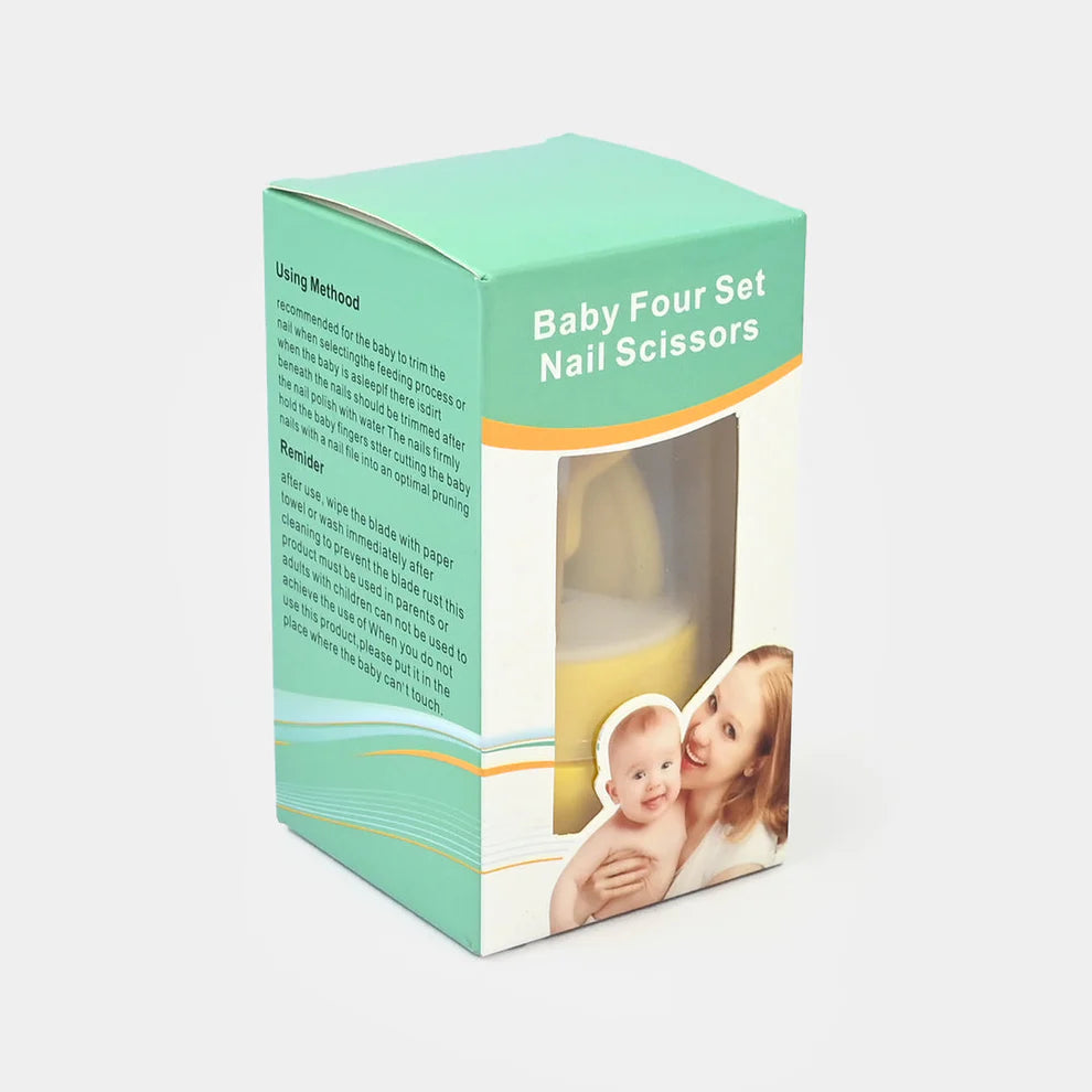 Baby Nail Grooming Kit (4 Pcs) – Newborn Care Set | GOLU BABY