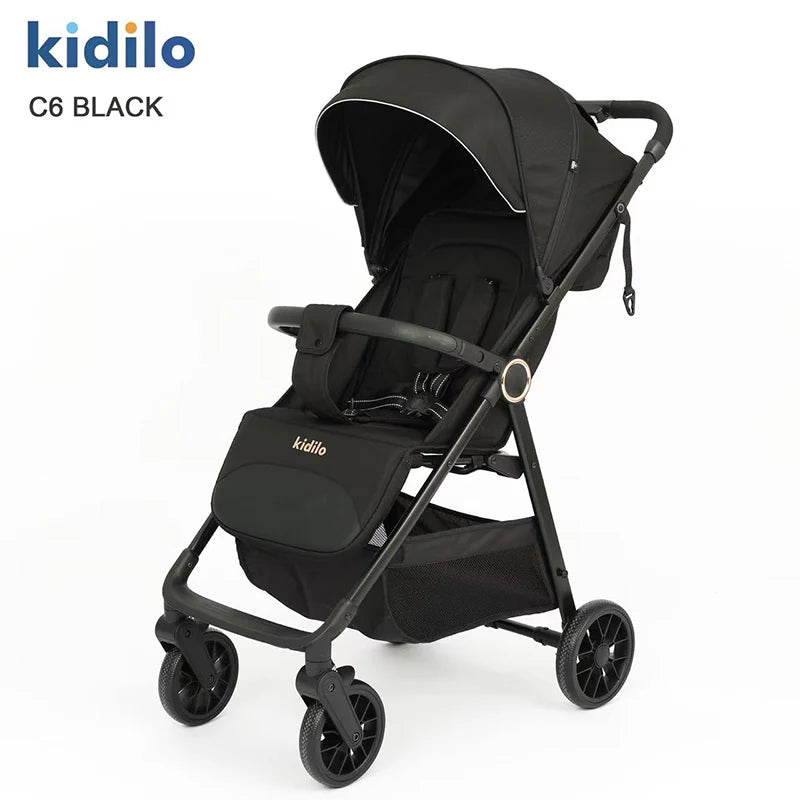 Kidilo C6 Comfort Baby Stroller – Foldable Travel Stroller