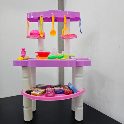 Kitchen Deluxe 44 Products – Pretend Play Cooking Set for Kids | Golu Baby