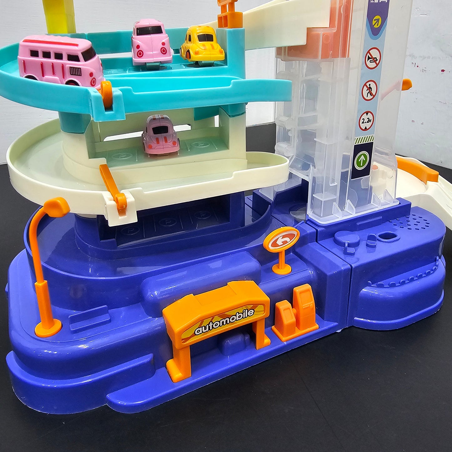 Automobile Adventure Multi-Level Runway – Dual Mode Fun for Kids! | Golu Baby