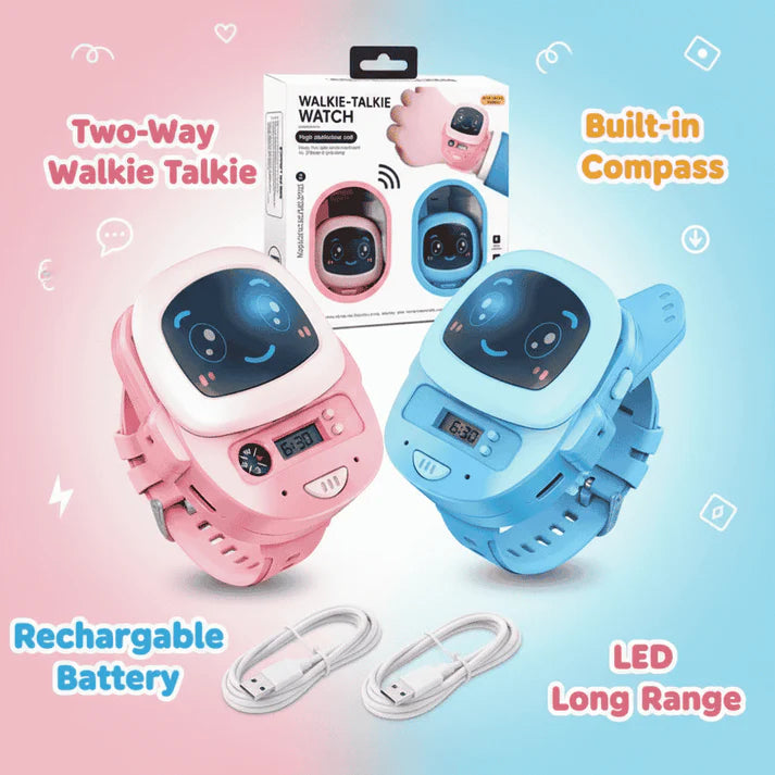 2-in-1 Walkie Talkie Watch – Kids Voice Intercom | Golu Baby