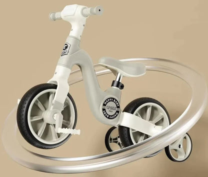 RideGlide 3-Wheel Balance Tricycle – Anti-Rollover Kids Sliding Bike