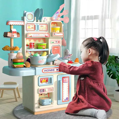 Dream Kitchen Set | 14-Inch Height Pretend Play Cooking Set for Kids - Golu Baby