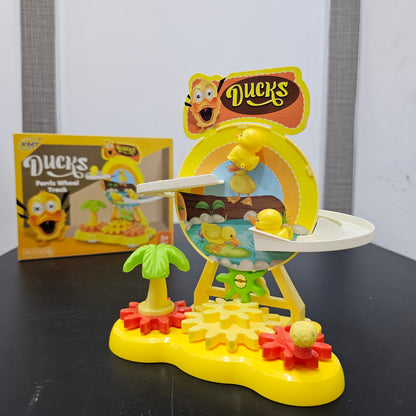 Duck Slide Track Activity Toy for Kids | Manual Play Fun with Sliding Ducks - Golu Baby