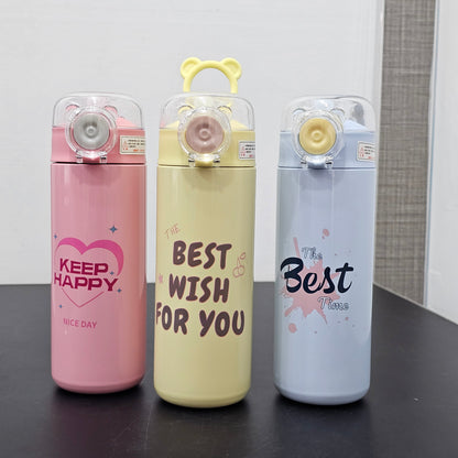 HS Cup Steel Water Bottle – 500ml | Durable & Stylish Hydration Bottle | Golu Baby