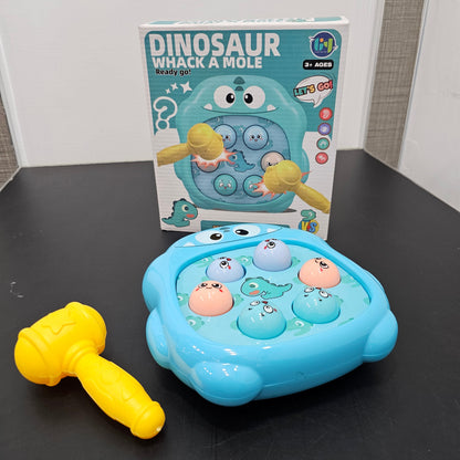 Dinosaur Whack-a-Mole Game – "Ready, Go! Let’s Play!" Fun Reaction Toy for Kids | Golu Baby