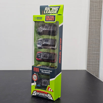 Metal Series Super Racing Die-Cast Cars – 5 Car Set | Collectible Toy Vehicles for Kids | Golu Baby
