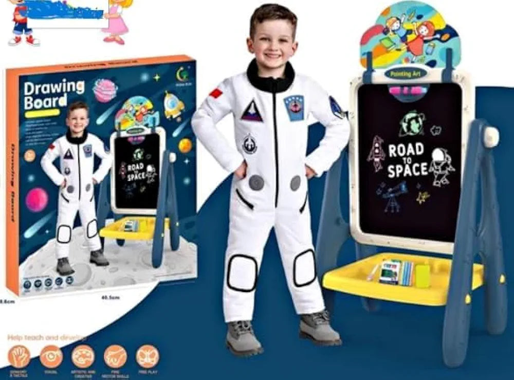 Road &amp; Space Theme Drawing Board – Imagination Meets Creativity! - Golu Baby