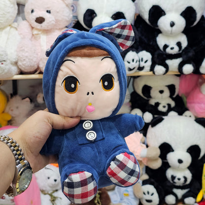 Blue Cap Doll – 25cm Soft Plush Toy | Golu Baby