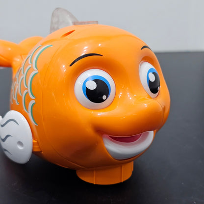 Cute Fish Blow the Ball Toy – Fun Air Blowing Game for Kids | Golu Baby