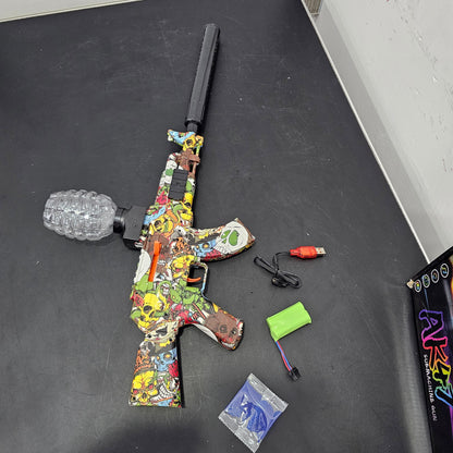 Superior Performance High-Speed Electric Crystal Pellet Gun AK47 Submachine Gun – Golu Baby