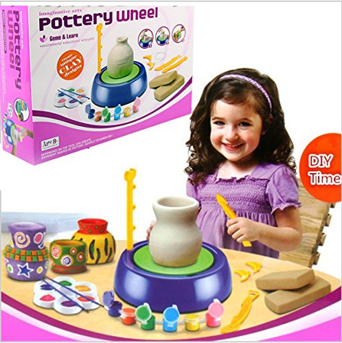 Pottery Wheel Game – Learn & Play with Creative Clay Fun - Golu Baby