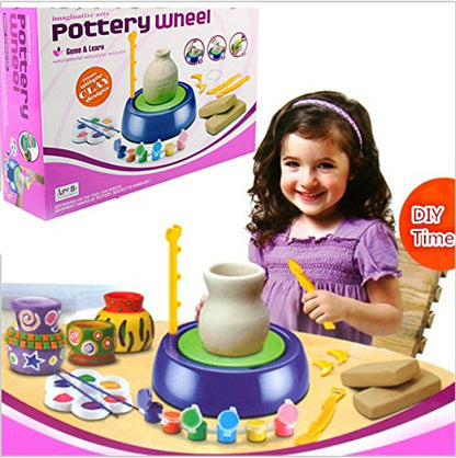 Pottery Wheel Game – Learn & Play with Creative Clay Fun - Golu Baby