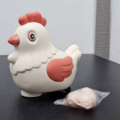 Musical Hen Toy with 3 Eggs – Lights, Sound & Egg-Laying Fun | Golu Baby