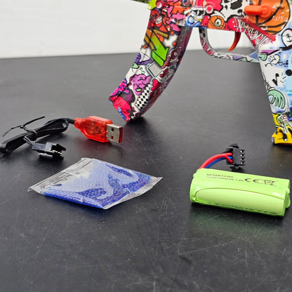 Superior Performance High-Speed Electric Crystal Pellet Gun MP5 Submachine Gun – Golu Baby