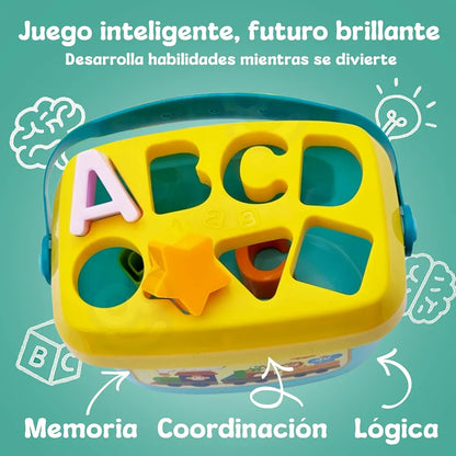 Baby’s First Blocks – 16-Piece Educational Building Set | Golu Baby