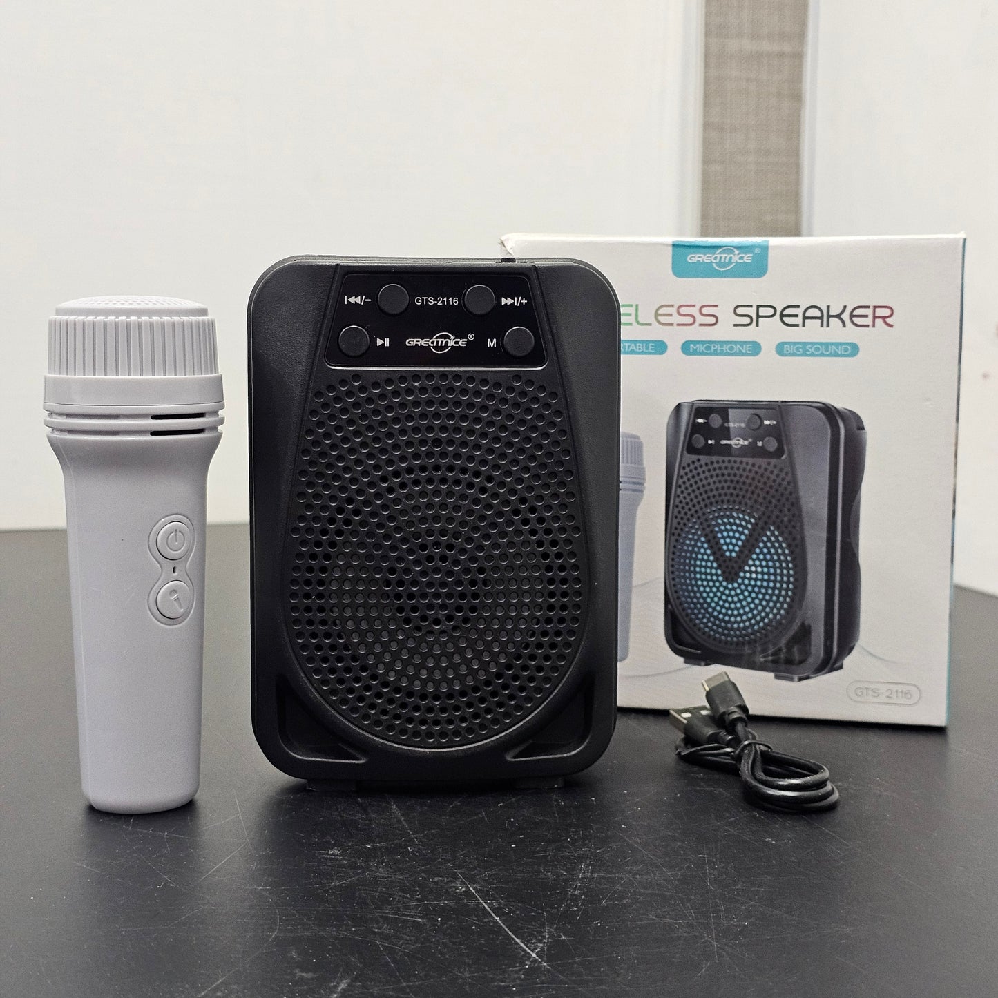 Wireless Speaker with LED Lighting – Portable Music Fun for Kids | Golu Baby