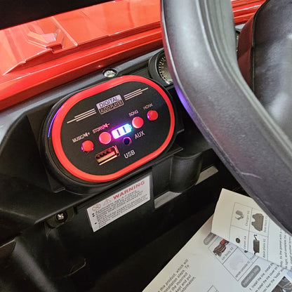 Power Wheel Electric Car for Kids – Luxury Ride-On with Music, Lights & Remote Control | Golu Baby