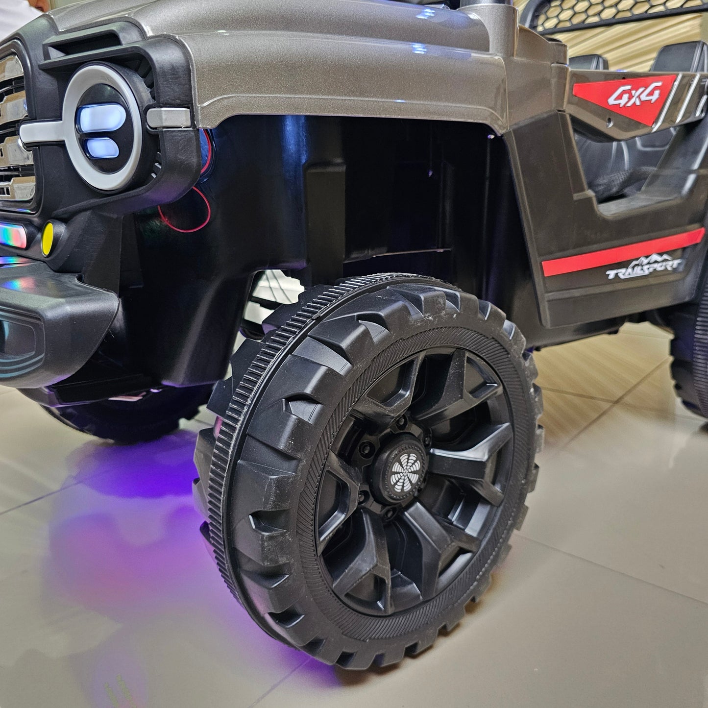 Power Wheel Electric Car for Kids – Luxury Ride-On with Music, Lights & Remote Control | Golu Baby