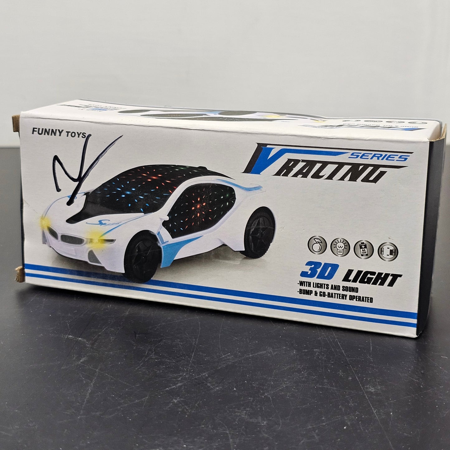 Racing Series Car – 3D Light, Sound & Bump and Go Action | Golu Baby