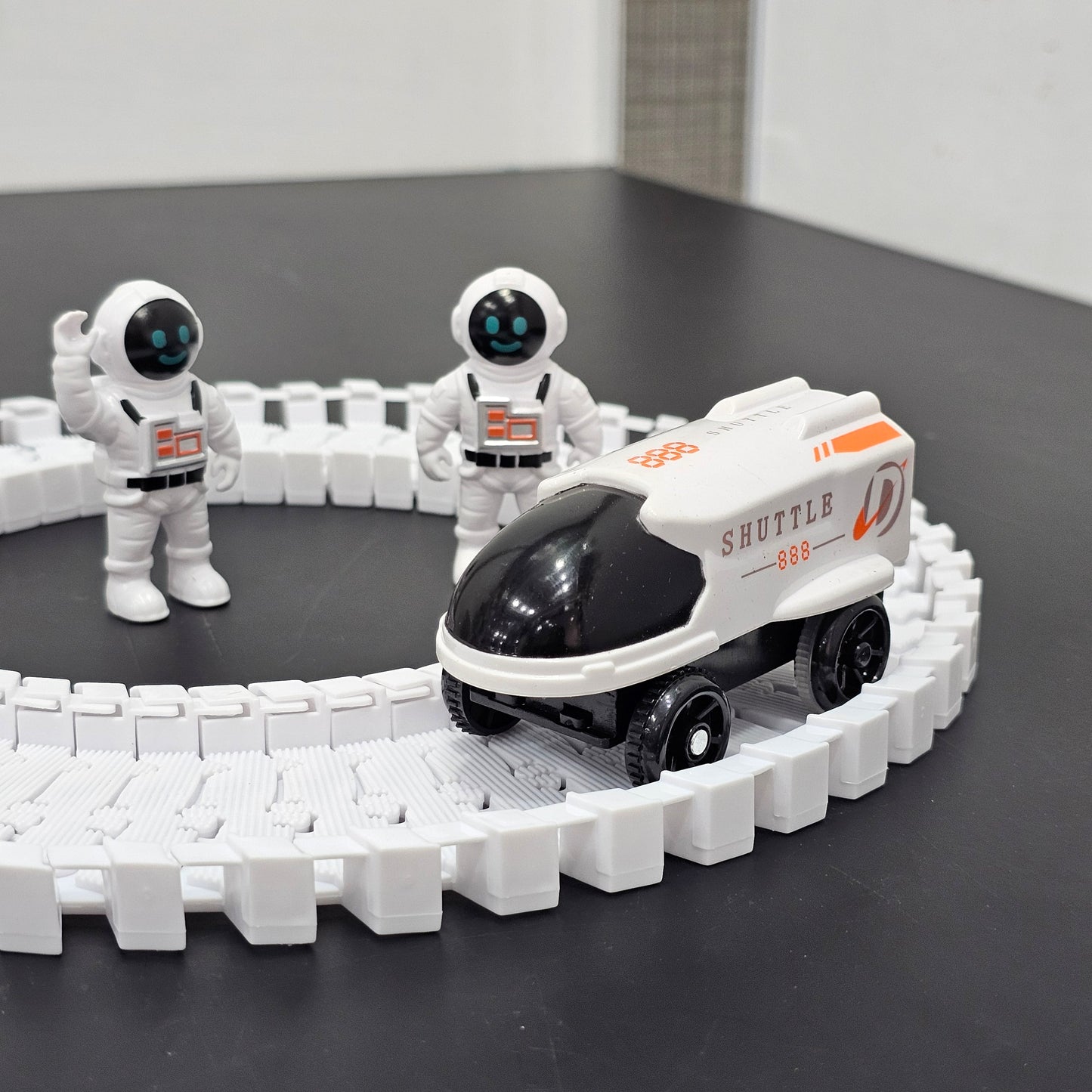 Space Track Train Set | Light, Sound & Endless Track Adventure - Golu Baby