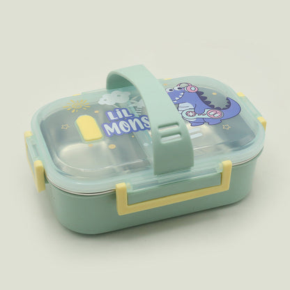 Stainless Steel Double-Layer Lunch Box – 700 ml | Golu Baby