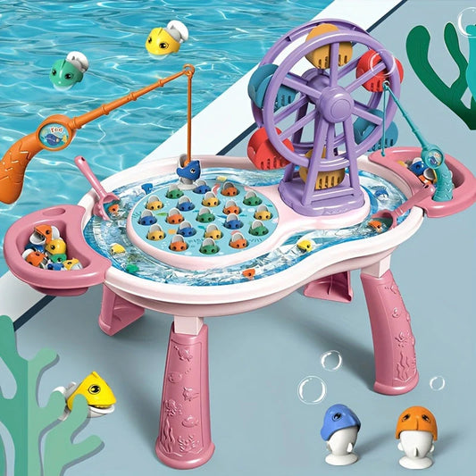 Magnet Fishing Ferris Wheel Toy for Kids | Golu Baby