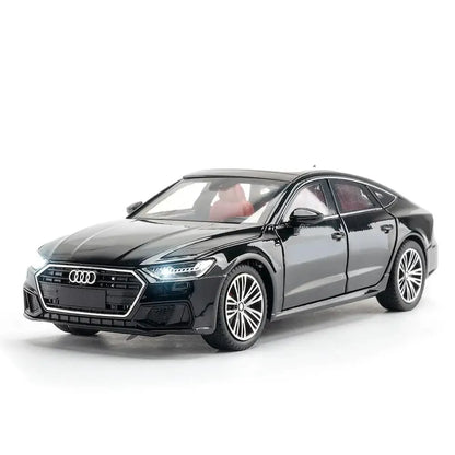 Audi A7 1:24 Scale Alloy Die-Cast Model Car – Pull-Back, Light & Sound Function | Golu Baby